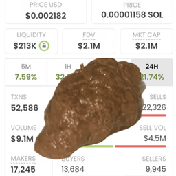 Coin image for 7hWuDBLLG26SJwDjGFszM5zUevBgHfARBq7HL573pump